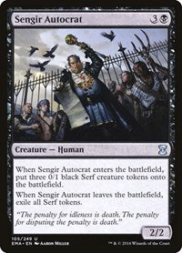 Sengir Autocrat - Eternal Masters - 105