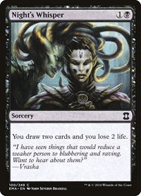 Night's Whisper - Eternal Masters - 100