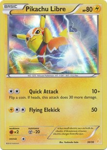 Pikachu Libre (30 - Holo) - Alternate Art Promos - 30/30