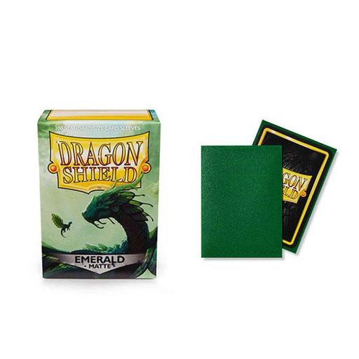 Dragon Shield: Matte Emerald - 100 Ct. Box