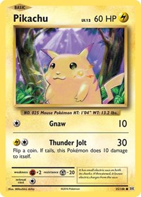 Pikachu - XY - Evolutions - 35/108