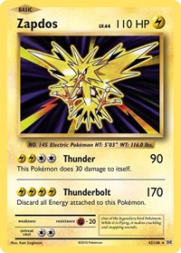 Zapdos - XY - Evolutions - 42/108