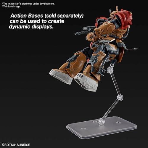 Bandai Gundam:  Zaku II F Type Solari HG 1/144 Model Kit Pack of 1