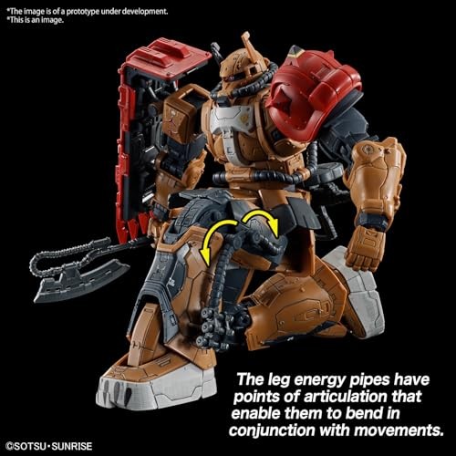 Bandai Gundam:  Zaku II F Type Solari HG 1/144 Model Kit Pack of 1
