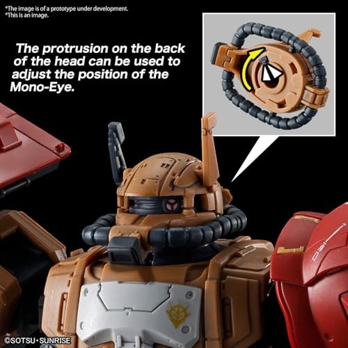 Bandai Gundam:  Zaku II F Type Solari HG 1/144 Model Kit Pack of 1