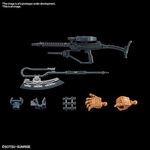 Bandai Gundam:  Zaku II F Type Solari HG 1/144 Model Kit Pack of 1