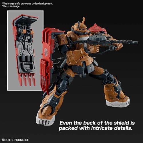 Bandai Gundam:  Zaku II F Type Solari HG 1/144 Model Kit Pack of 1
