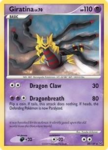 Giratina Lv. 70 - 28/127 (DPPt Platinum) - Alternate Art Promos - 028/127