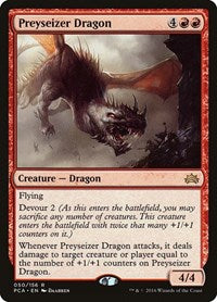 Preyseizer Dragon - Planechase Anthology - 50