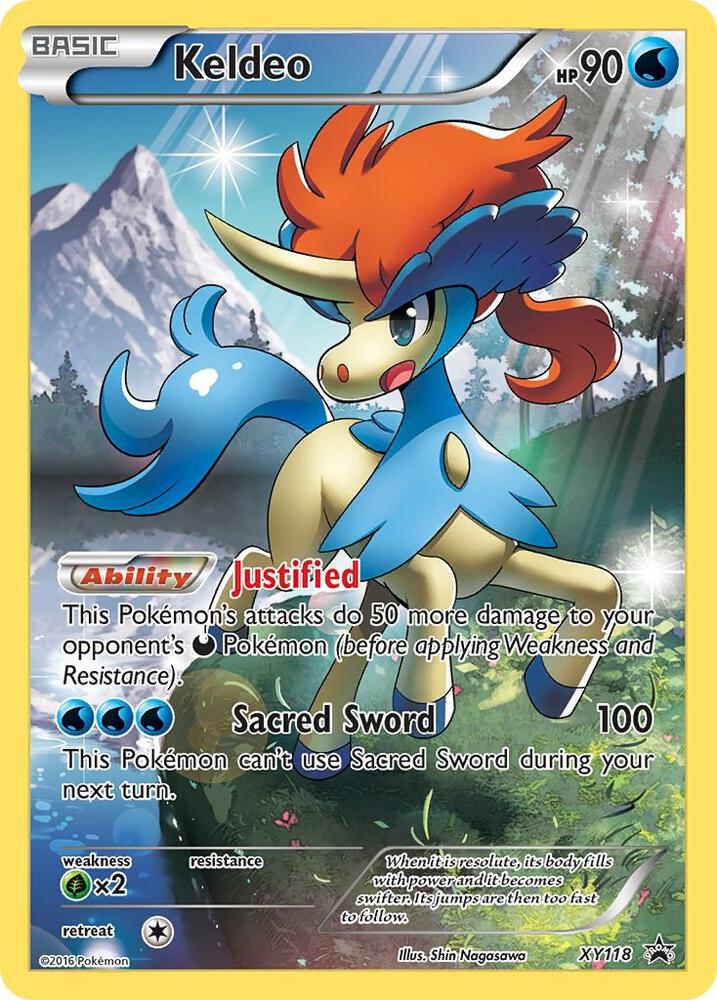 Keldeo - XY Promos #XY118