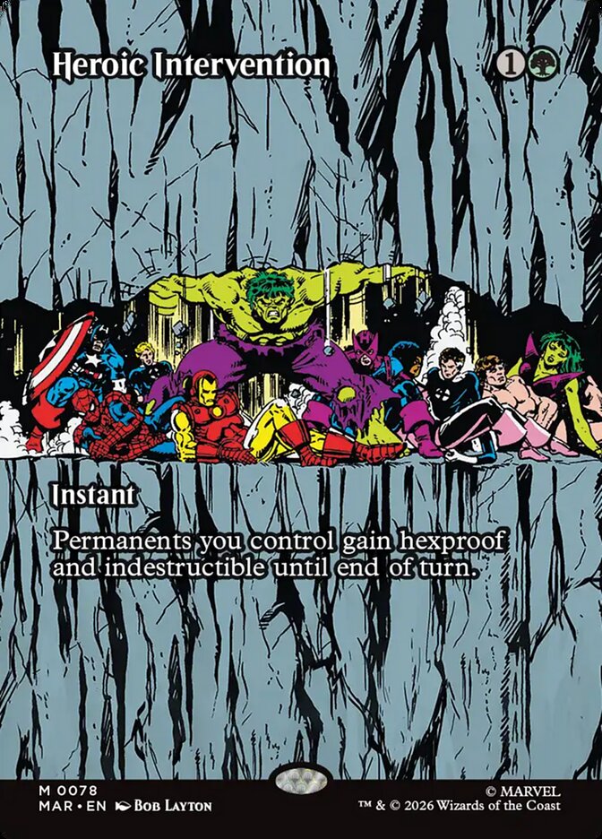 Heroic Intervention - Marvel Universe #78