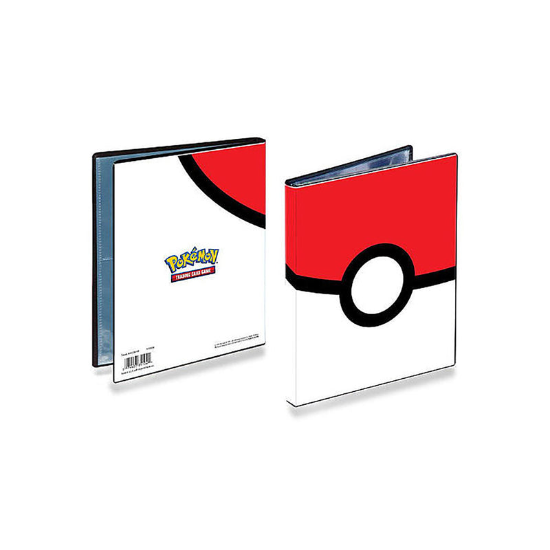 Ultra Pro: Pokemon Pokeball 4 Pocket Portfolio 8.5x7x1 In. Binder
