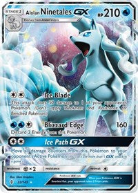 Alolan Ninetales GX - SM - Guardians Rising - 22/145