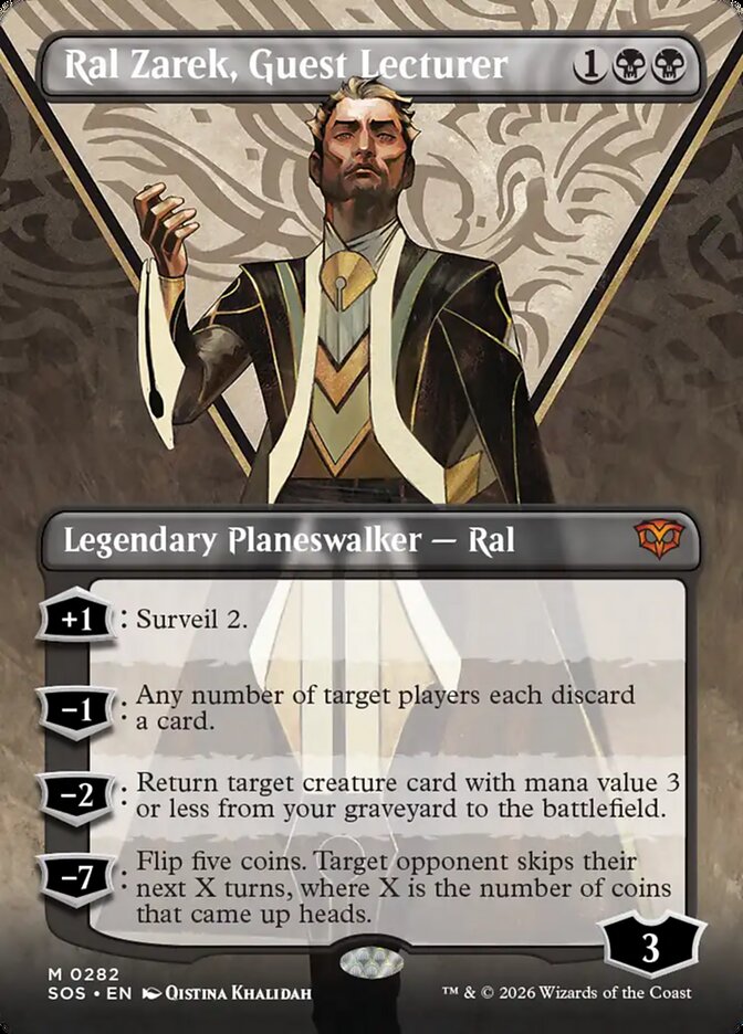 Ral Zarek, Guest Lecturer - Secrets of Strixhaven #282