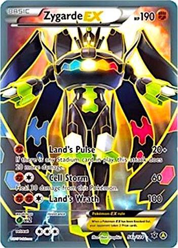 Zygarde EX - 54a/124 - Alternate Art Promos #054a/124