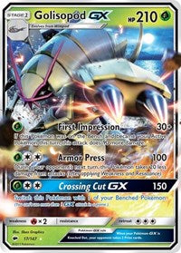 Golisopod GX - SM - Burning Shadows - 17/147