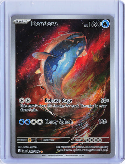 Dondozo Illustration Rare SV01: Scarlet & Violet Base Set 207/198 NM