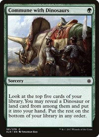 Commune with Dinosaurs - Ixalan - 181