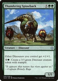 Thundering Spineback - Ixalan - 210