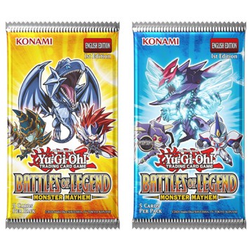 Konami Yu-Gi-Oh!: Battles of Legend Monster Mayhem Booster Pack