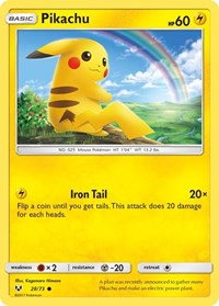 Pikachu - Shining Legends #28/73