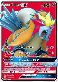 Entei GX (Full Art) - Shining Legends - 71/73