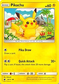 Pikachu - SM - Crimson Invasion - 30/111