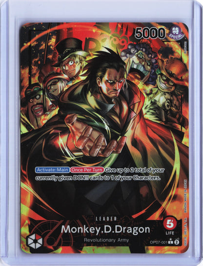 Monkey.D.Dragon (001) (Parallel) L 500 Years in the Future OP07-001 NM