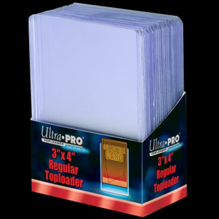Ultra Pro: Top loaders 3x4 Inch Clear 25 Pack