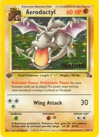 Aerodactyl (Prerelease) - WoTC Promo #01/62