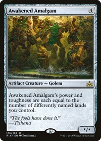 Awakened Amalgam - Rivals of Ixalan - 175