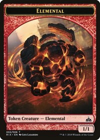 Elemental Token (002) - Rivals of Ixalan - 2