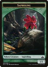 Saproling Token (003) - Rivals of Ixalan - 3