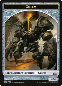 Golem Token (004) - Rivals of Ixalan - 4