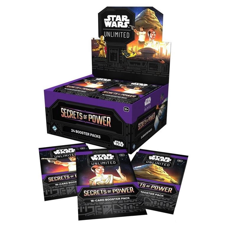 Star Wars: Unlimited Secrets of Power Booster Display Box