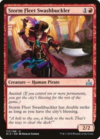 Storm Fleet Swashbuckler - Rivals of Ixalan - 117