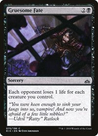 Gruesome Fate - Rivals of Ixalan - 75