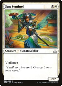 Sun Sentinel - Rivals of Ixalan - 26