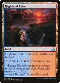 Highland Lake - Rivals of Ixalan - 189
