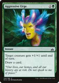 Aggressive Urge - Rivals of Ixalan - 122