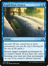Expel from Orazca - Rivals of Ixalan - 37