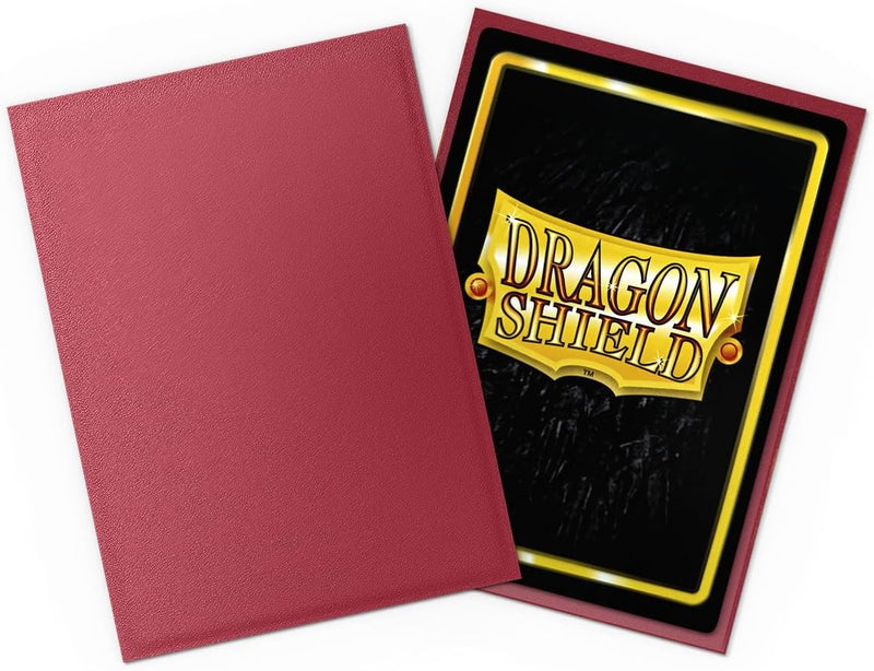 Dragon Shield: Non Glare Blood Red Card Sleeves 100 CT