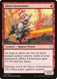 Ghitu Lavarunner - Dominaria - 127