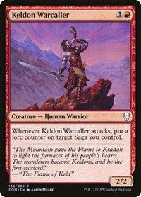 Keldon Warcaller - Dominaria - 136