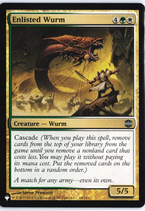 Enlisted Wurm U Alara Reborn 68 NM