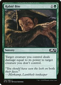 Rabid Bite - Core Set 2019 - 195