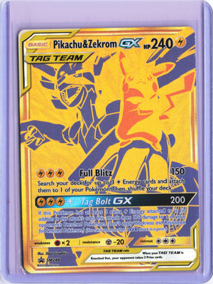 Pikachu & Zekrom GX - Promo SM Promos SM248 NM