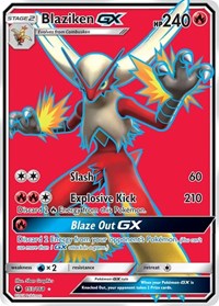 Blaziken GX (Full Art) - SM - Celestial Storm #153/168