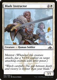 Blade Instructor - Guilds of Ravnica - 1