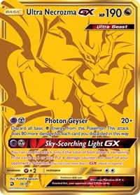 Ultra Necrozma GX (Secret) - Dragon Majesty - 78/70